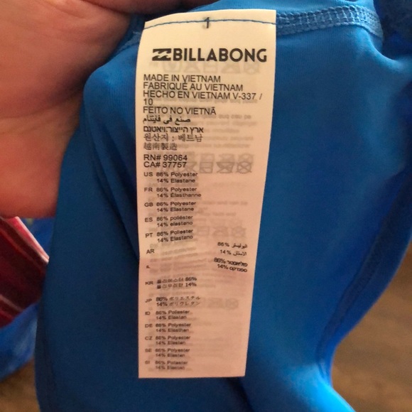 Billabong rash guard for men XL upf 50+ - Picture 8 of 11